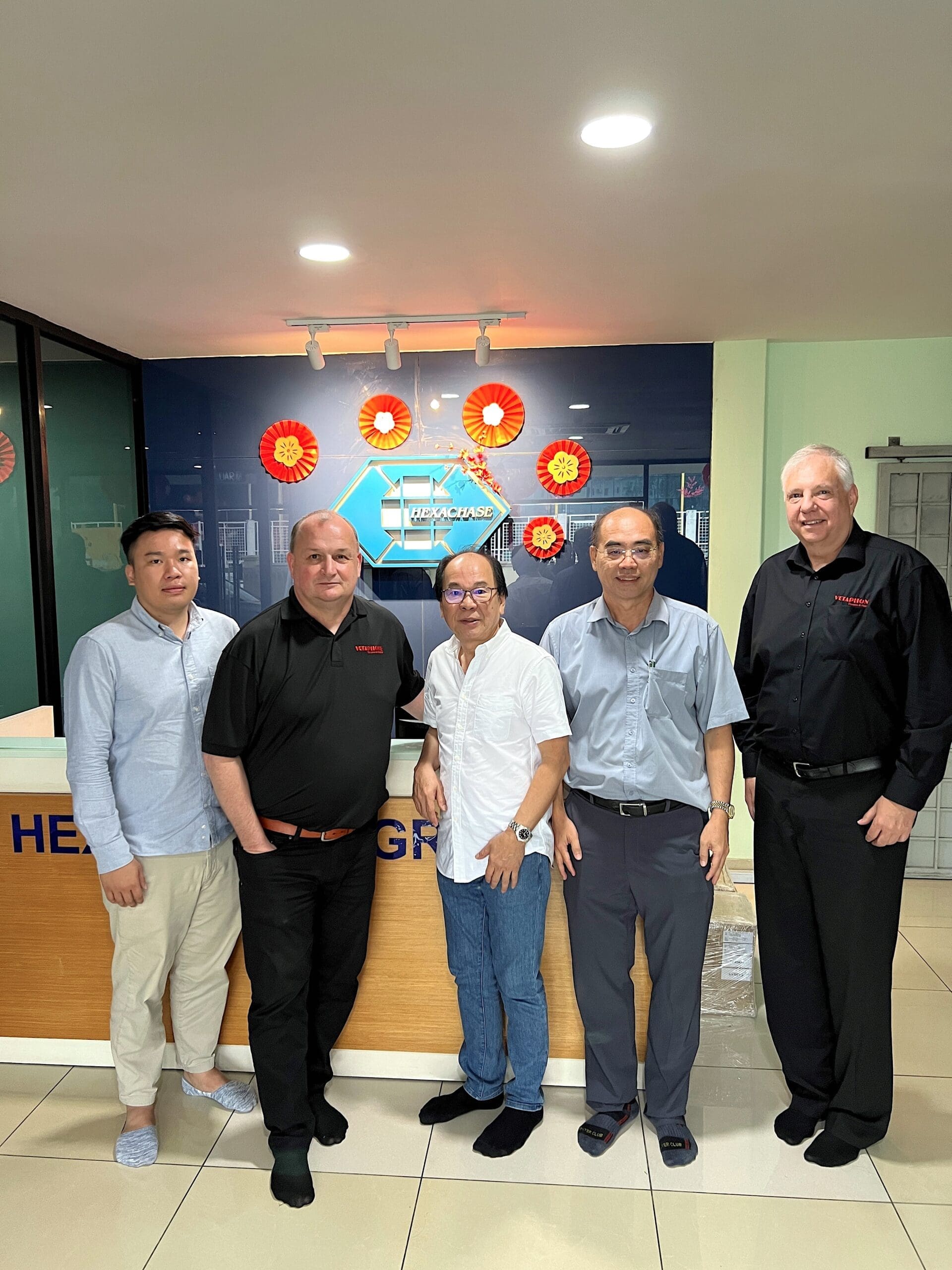 Hexachase Flexipack, Vetaphone and Colorblend Team